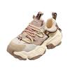 Dad shoes women's pair of shoelaces spring and autumn new color matching heightened platform sports casual shoes