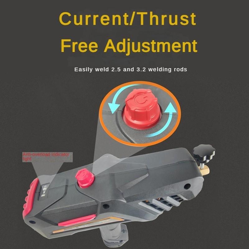 Equipo de soldadura portátil de mano para el hogar, 220 V, 3000 W, máquina de soldadura de gran capacidad, pequeño dispositivo de soldadura de metal con radiador silencioso