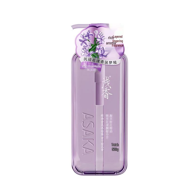 ASAKA Lilac Orange Blossom Essential Oil Shower Gel