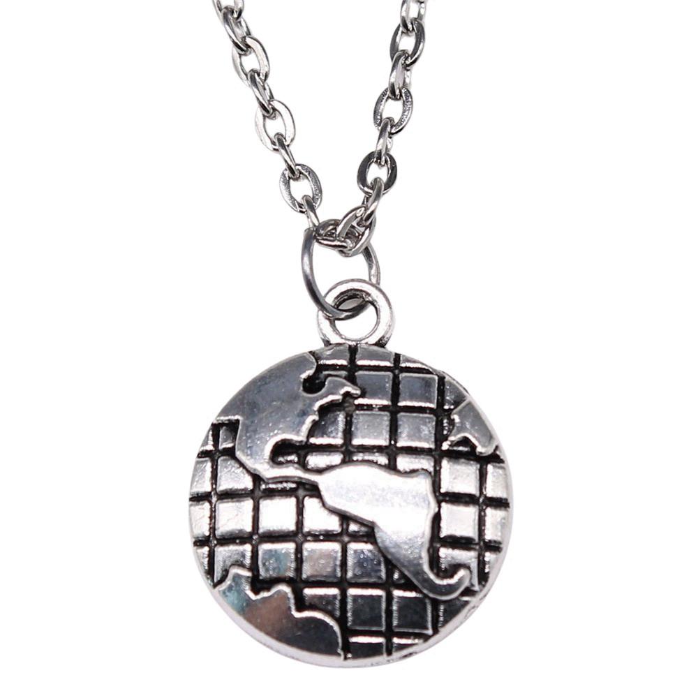 Cruise Ship Charm Robert Necklace Nautical Travel Pendant Vacation Adventure Jewelry 43cm Chain