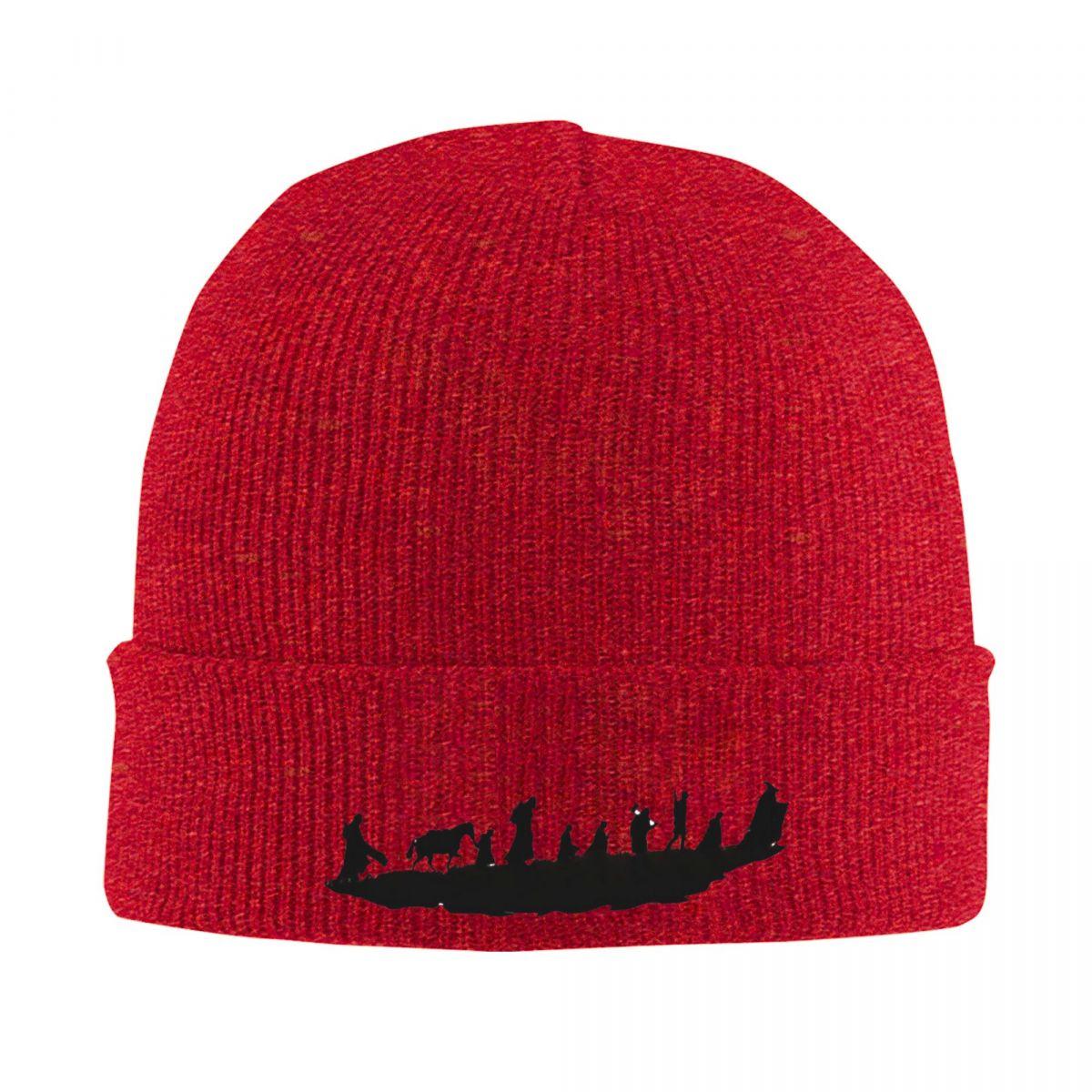 

The Fellowship Warm Knitted Cap Fashion Bonnet Hat Autumn Winter Outdoor Beanies Hats for Unisex Adult One Size
