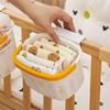 Baby Crib Sundries Storage Baskets Home Feeding Bottle Diapers Organize Box Bibs Clip Bedside Plastic Small Items Storage Basket