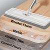 Large 42cm Flat Mop Self-Contained Slide 360°Rotating Floor Mop Microfiber Lazy No Hand-Washing Floor Floating Mop Household Cleaning Tools