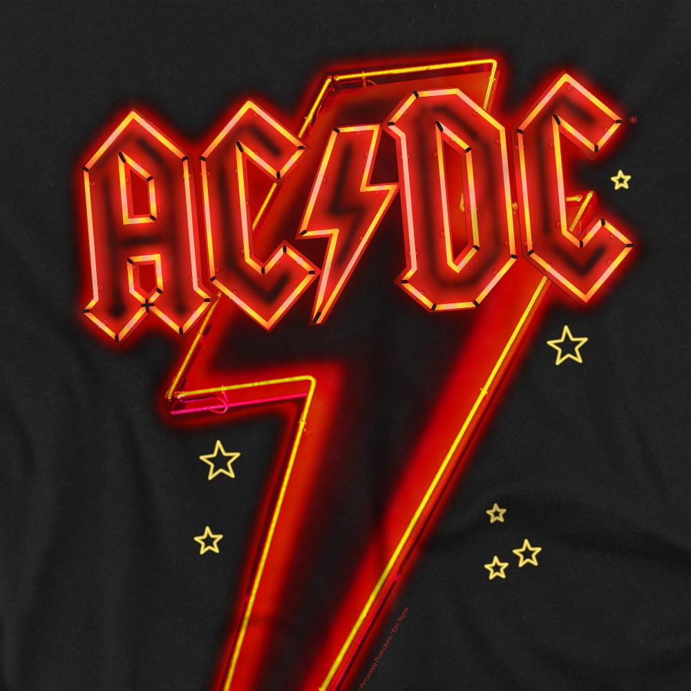 AC/DC Mens Neon Bolt T-Shirt