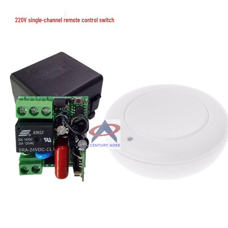 220V Remote Control Switch with NO/COM/NC Output and Learning Code