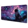 Neonstyle Fantasy Black Cat Design Mouse Pad Desk Mat Gaming Pad Nonslip Stitched Edge Pc Accessories Computer Mousepads