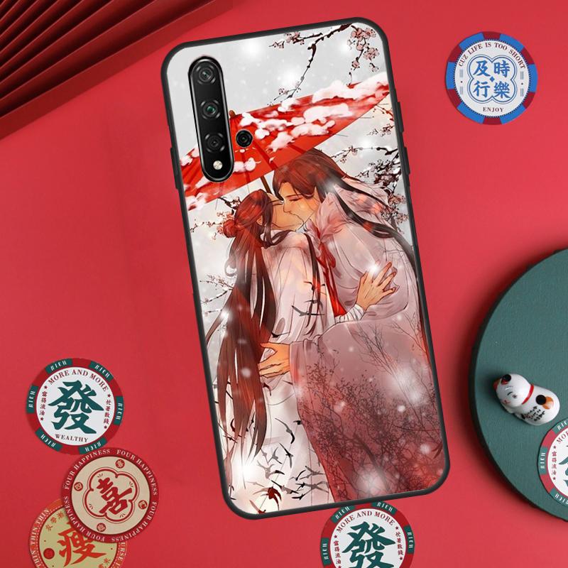 Chinese Style Tian Guan Ci Fu For Huawei Nova 12s 7i 8i 11i 12i Y73 Y70 Y90 Y60 Y72 Y61 Y91 9 10 SE P30 Pro P40 Lite Case