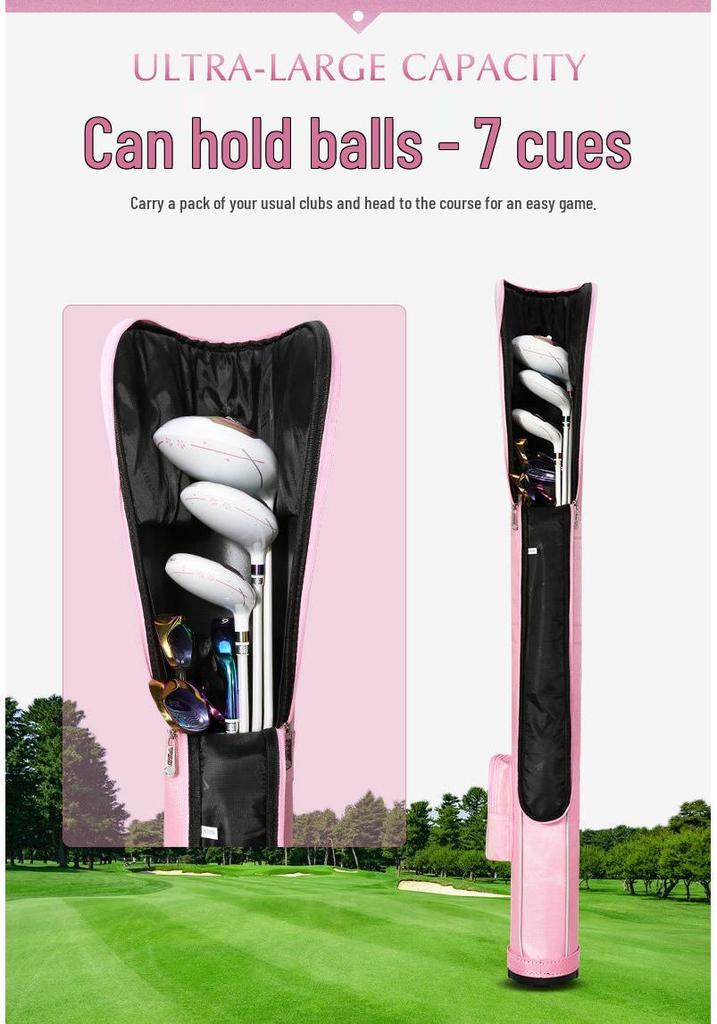 PGM Women's Golf Bag for 6-7 Clubs – Lightweight and Easy To Carry