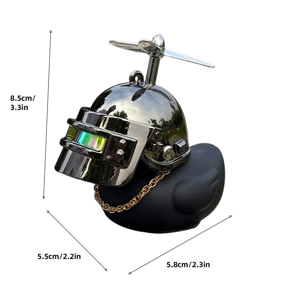 1pcs Cute Dashboard Car Accessories Decorative Duck Doll Bike Handlebar Ornament For Men Boys Girls Youth Teens Wife Husband Son