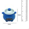 Dollhouse Miniature Rice Cooker 1/12 Life Scene Pot for Cookware Cooking Camping Jar