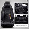 Universal Cartoon Car Seat Cushion - Four Seasons, Wear-Resistant, Dirt-Resistant, Full Surround, Leather Cover for Five-Seaters