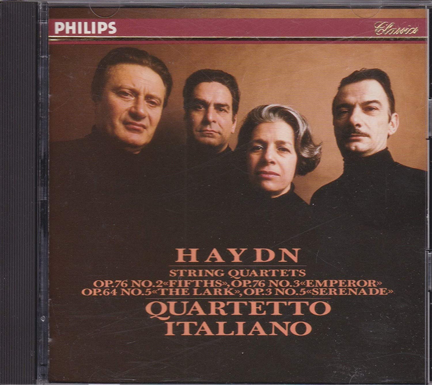 

CD QUARTETTO ITALIANO - Haydn: String Quartet PHCP3571 Japan Classical Used