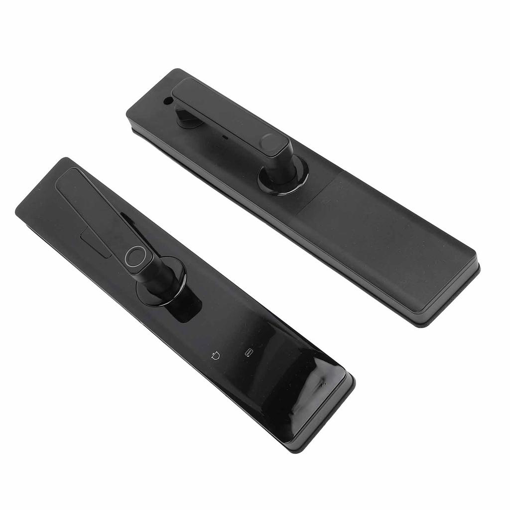 Smart Entry Lock Aluminum Alloy Fingerprint Password Card APP Control Semiconductor Keyless