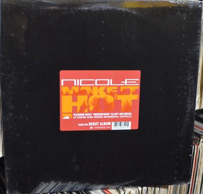 12inch Record NICOLE WRAY, MISSY ELLIOTT & MOCHA - Make It Hot 638500 EastWest Record 1998 US Rap & Hip-Hop/R&B Used