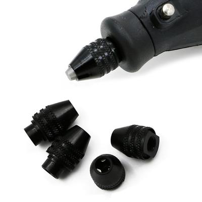Adaptor de burghiu multifuncțional 0,3-3,2 mm, convertor fără cheie pentru scule rotative cu fir Dremel, fără schimbarea clemelor
