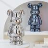 17/27/cm Aesthetic Bear brick Ceramic Staute Teddy Bear decor action figure Sculptures Ornament for room Home Decoration Crafts
