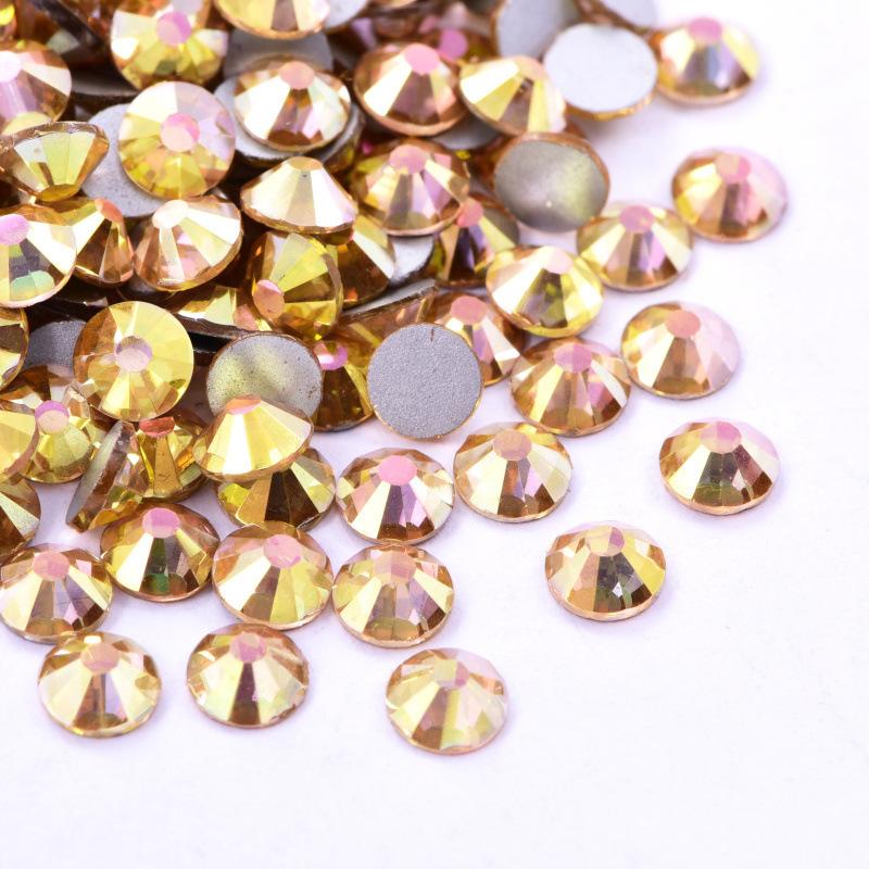 Kristallglas Nagelkunst Flacher Boden Diamant DIY Strass Handytasche Schönheit Guomao A Schmuckzubehör