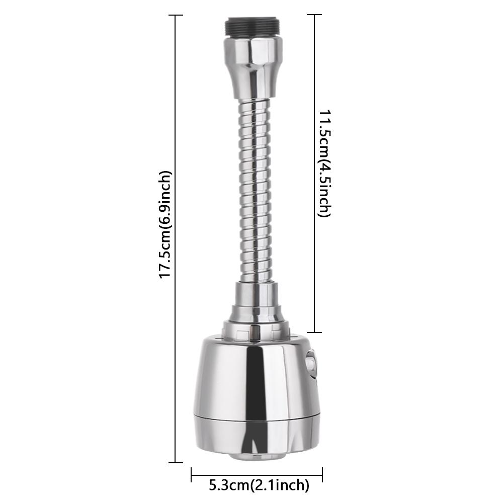 Filter Water Saving Sprayer Kitchen Faucet Extender Swivel Tap 360 Degree Aerator Faucet Nozzle