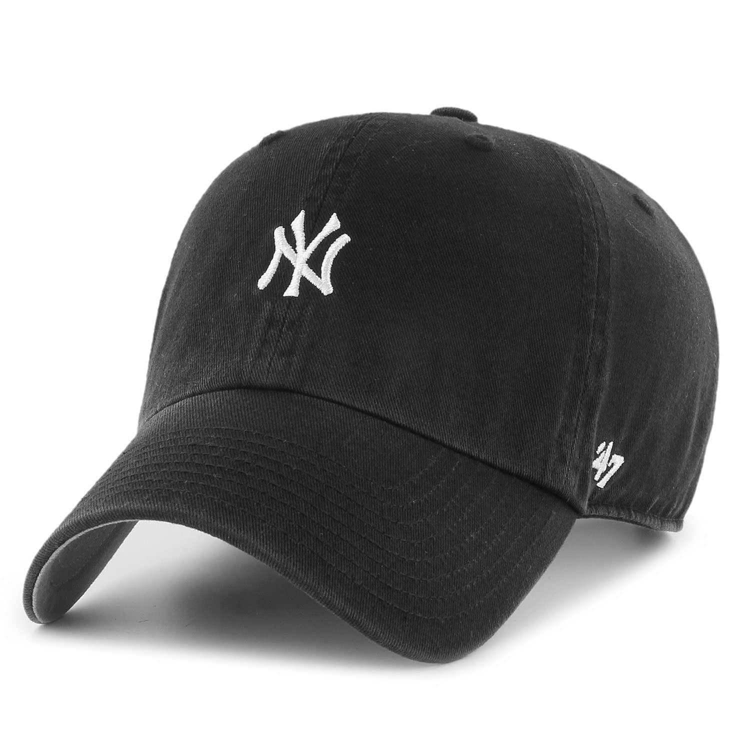 Регулируемая кепка 47 Brand BASE New York Yankees Черная - чёрный