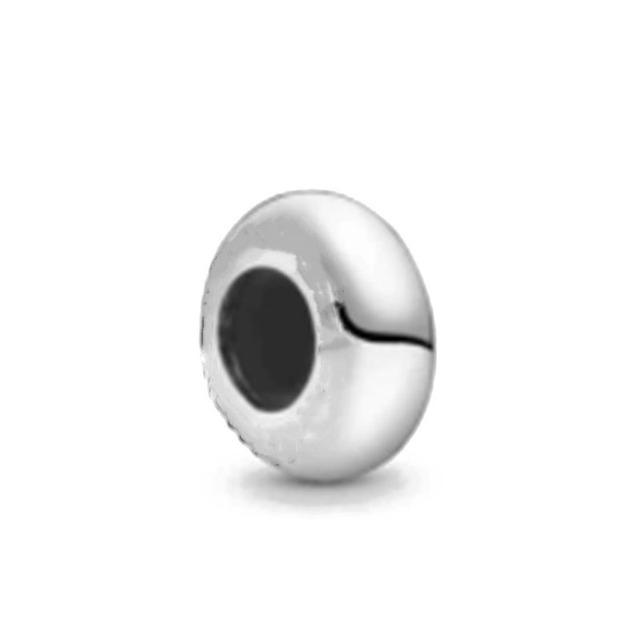 European Silver Color New Clip Pizza Guitar Pendant Diy Bead Fit Original Fashion Charm Bracelet Necklace Trinket Women Jewelry