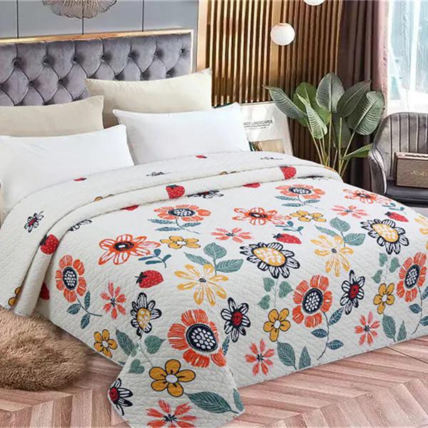 

Односторонний твил стеганый хлопок версия AB двусторонняя матрас дешевый всесезонный чехол хлопковое стеганое покрывало для кровати 150cmx200cm