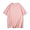 T-shirt estive a tinta unita in puro cotone da donna Harajuku oversize a maniche corte Y2k top unisex streetwear coreano casual basic t-shirt femminile buona qualità