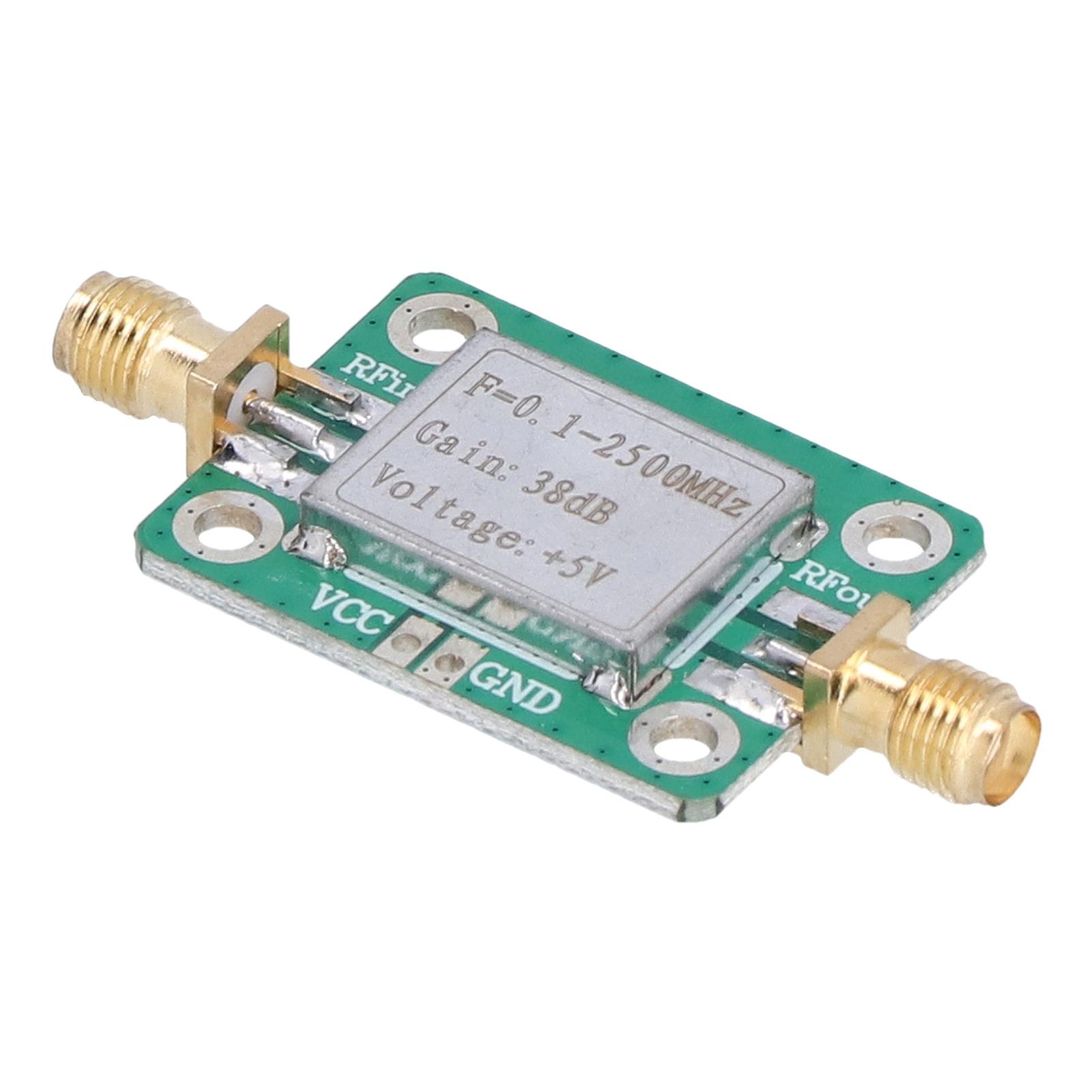 

RF Amplifier Microwave Module High Gain Board Low Noise Receiver Accessory 0.12500MHz 38dB