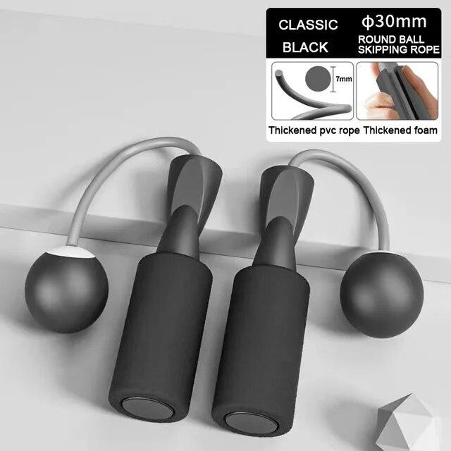

Фитнес-скакалка для упражнений, невесомая скакалка, большой маленький мяч, 7 см, скакалка, йога, женское оборудование для фитнеса, взрослый ребенок