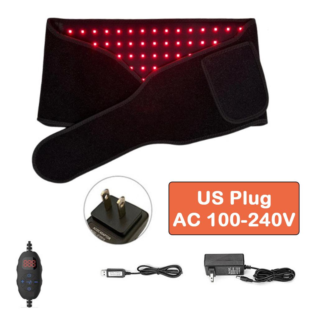 

Пояс для светотерапии красным светом для тела Инфракрасная светотерапия Светодиодное устройство для светотерапии для облегчения боли в ногах, коленях, спине, пояснице, плечах