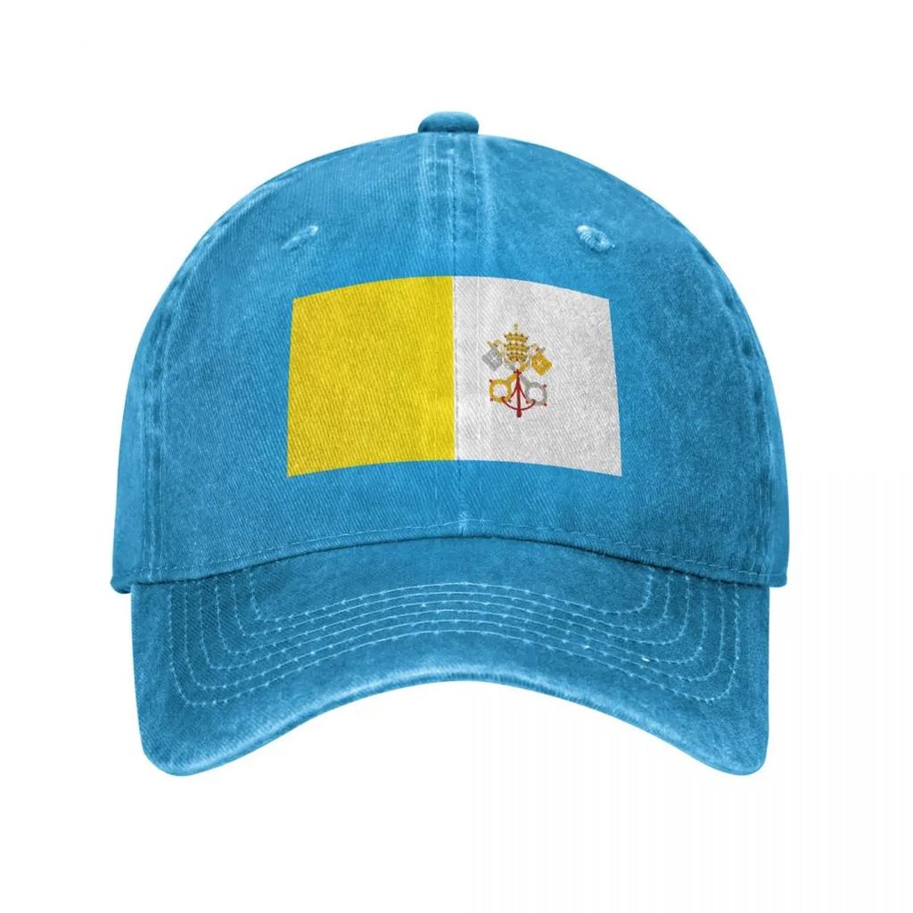 Vatican Flag Baseball Cap Golf Hat Unisex Foam Party Hat Luxury Unisex Hat Golf Wear Unisex Womens