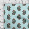 oneOone Cotton Flex Fabric Paisley Block Printed Craft Fabric BTY 40 Inch