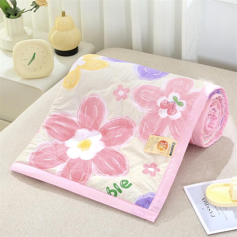 Mengxuan Printed Washed Cotton Summer Quilt