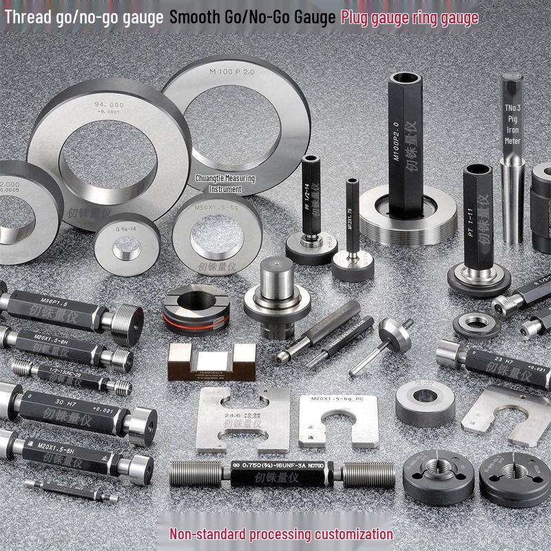 Metric Thread Plug Gauge (GB-3934), Ring Gauge (DIN 13), ISO 1502 Go/No-Go Gauge Thread Plug Gauge Inquiry