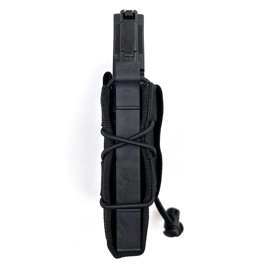 Pochette MOLLE pour chargeur de fusil 5.56 motif Tiger Stripe, étui à dégagement rapide, grande capacité