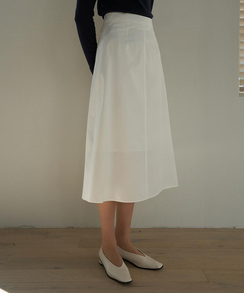 Yulago Plain Cotton Skirt