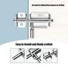 Corrosion Resistant 304 Stainless Steel Mount Bolt Door Latches Weatherproof For Gate Cabinets Window