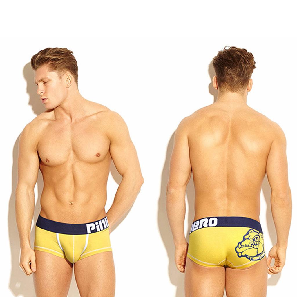 Printed Fashion Version Of The Cotton Stretcher Men's Underwear