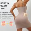 Shapewear Bodysuit Strapless Women's Corset-Style Tummy-Control Seamless Solid-Color Bodycon Plus Size Dress
