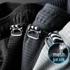 OEING Men's Ice Silk Quick-Dry Mesh Pants