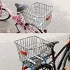 Heavy Duty Rear Bike Cargo Basket Replacement Metal Back Seat Cargo Carriers Rear Luggage Bike Rack Easy To Install