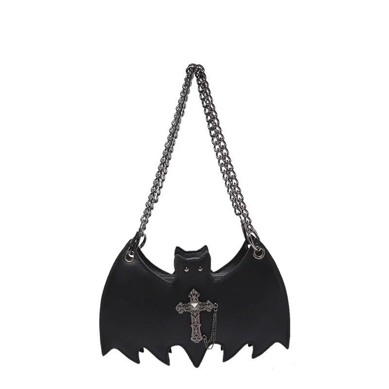 Fashion Creative Spoof Fun Bat Bag Female Niche Chain Underarm Fashionable Hot Girl Cross-body