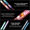 1Pcs Flashing LED Wand Sticks Glowing with Rope Multicolor Cheer Tube Light Birthday Wedding Music Party Festival Supplies