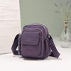 Small Square Bag Women's Shoulder Bag Water-Repellent Nylon Crossbody Bag