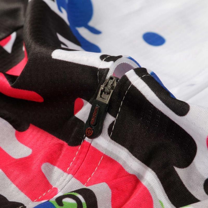 Léto s krátkým rukávem Jízda na kolo Cyklistické oblečení Set Muži Sportovní Dresy Obleky Oblečení na kolo Oblek Závodní Cyklistické Punčochové kalhoty