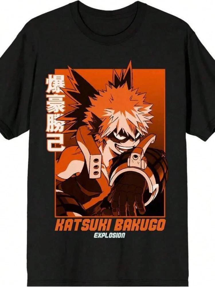 Anime Funny Bakugo My Hero Academia TShirt Unisex S