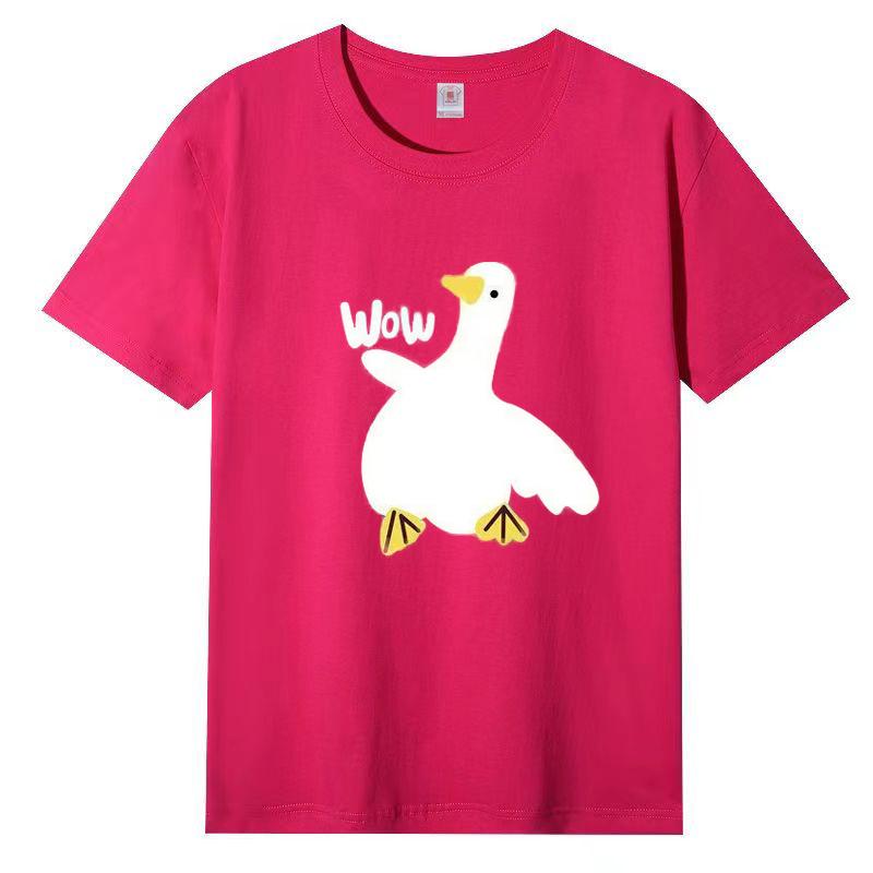 

Женская летняя популярная футболка с короткими рукавами из хлопка, дышащая, свободная футболка с принтом, повседневная 3XL