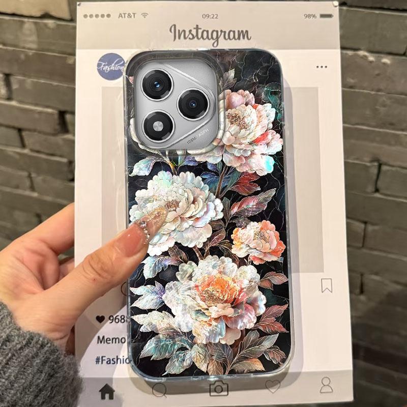 Luxury Flower Girls Women Phone Case For Honor 400 Pro X9c Magic7 Magic6 200 Lite Smart X9a X8a X8b X8c X7c X7b X8 Fundas Cover