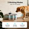 7L Stainless Steel Wireless Recharging Sensor Cat Water Fountain Auto Drinking Fountain For Cats Dog Drinker Pet Dispenser Bowl