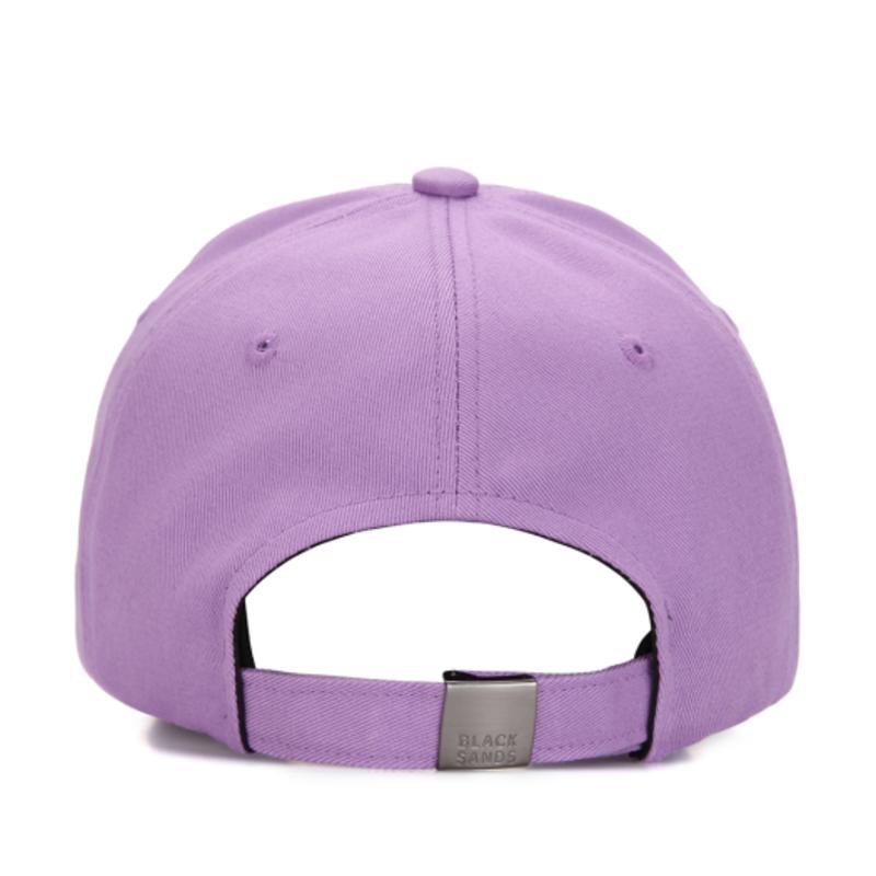 BLACK SANDS Chillax Essential Embroidered Ball Cap_Light Purple