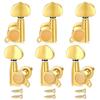 6 Acoustic Guitar Tuning Pegs  Fully Enclosed Guitar Tuning Pegs Guitar Strings Tuning Pegs: 3 Left + 3 Right (3L+3R)